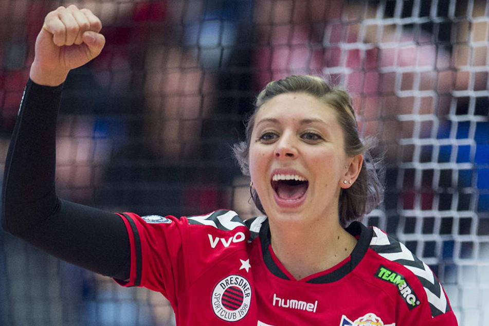 Seit Montag zurück beim DSC: Außenangreiferin Gina Mancuso.