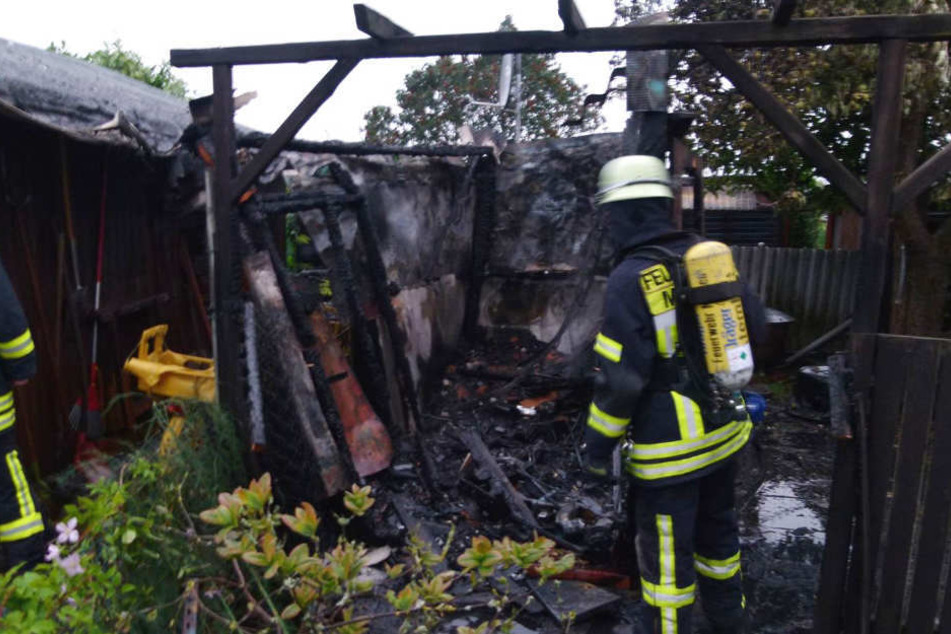 Die beiden Feuerteufel hielten die Feuerwehr in Minden auf Trab.