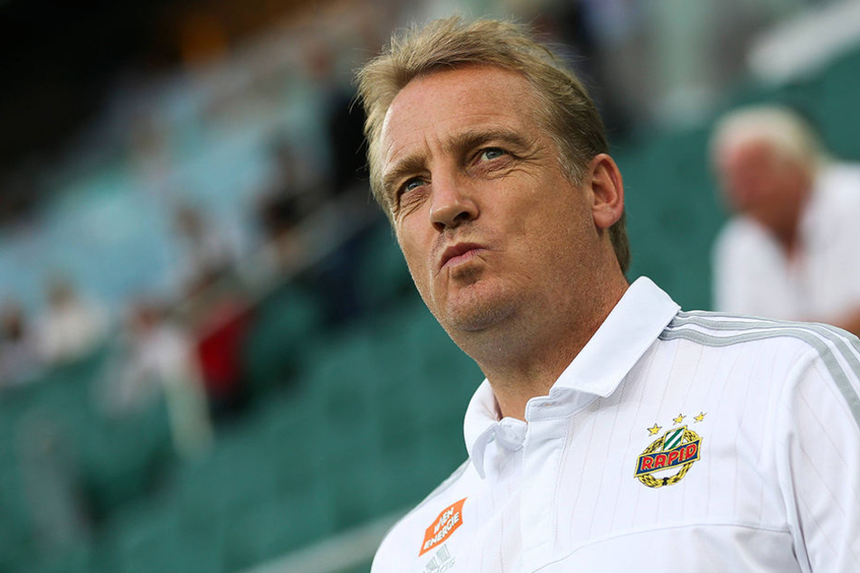 Hat schon einige namenhafte Verein trainiert: Zuletzt war Mike Büskens für Rapid Wien an der Seitenlinie.