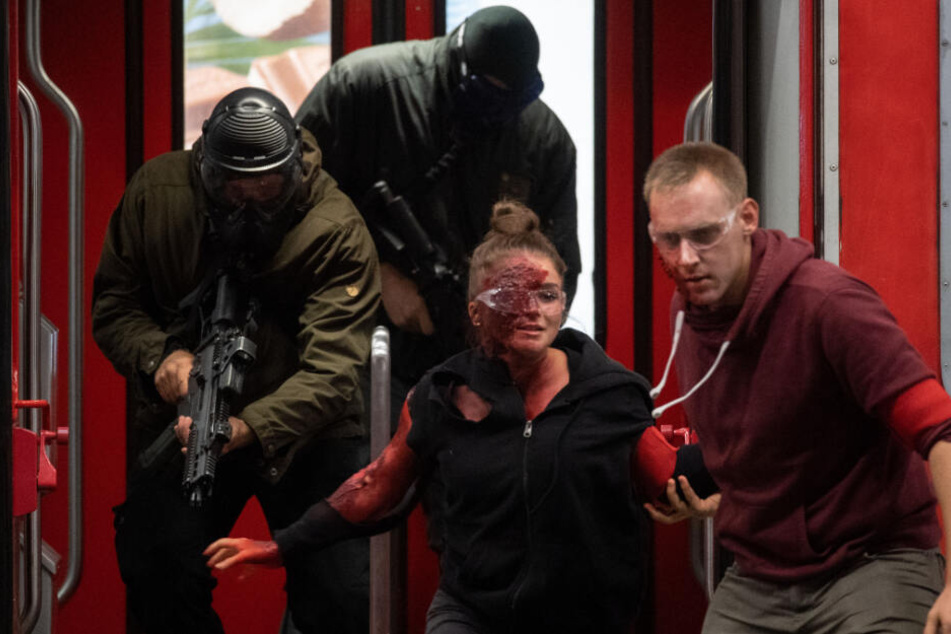 Die letzte Anti-Terror-Übung in Stuttgart fand im September 2018 statt.