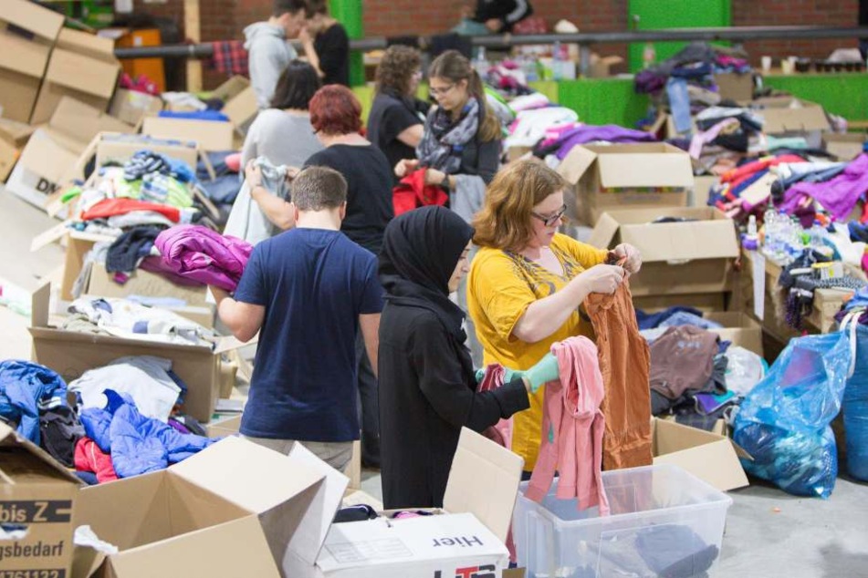In der Flüchtlingshilfe werden Freiwillige gebraucht.