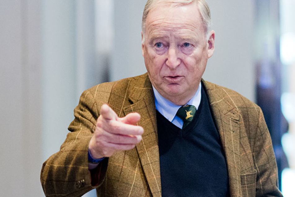 Alexander Gauland, AfD-Bundesvorsitzender und Fraktionsvorsitzender der AfD im Bundestag, beim Bundesparteitag der "Alternative für Deutschland" in Hannover.
