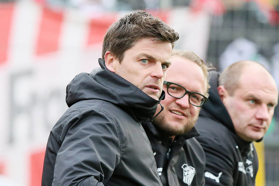 Die Wege des langjährigen FSV-Dreigestirns Torsten Ziegner, Danny König und David Wagner (v.l.) werden sich im Sommer trennen.