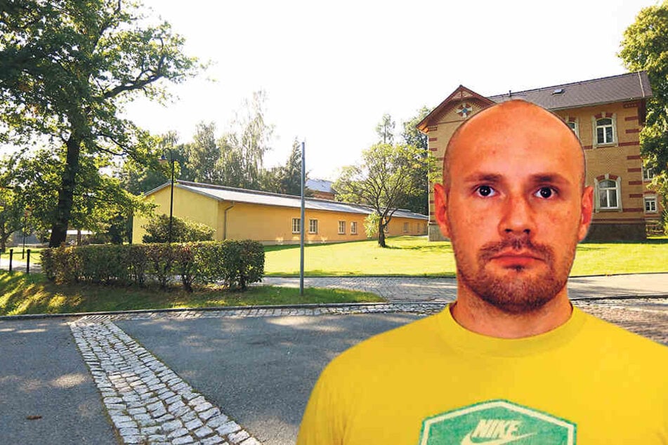 Im Sächsischen Krankenhaus Großschweidnitz muss der Geflohene Ingo Schneller (37) seine Haftstraße verbüßen.
