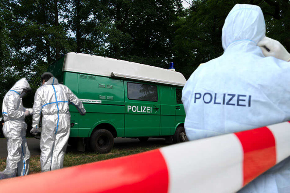 Die Polizei sicherte in Moabit die Fundstelle der Leiche. (Symbolbild)