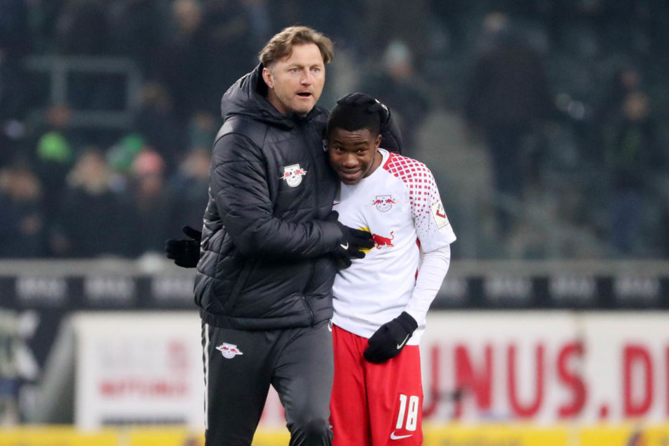 Trainer Ralph Hasenhüttl freut sich, dass er mit Ademola Lookman einen gefährlichen Angreifer in der Hinterhand hat.