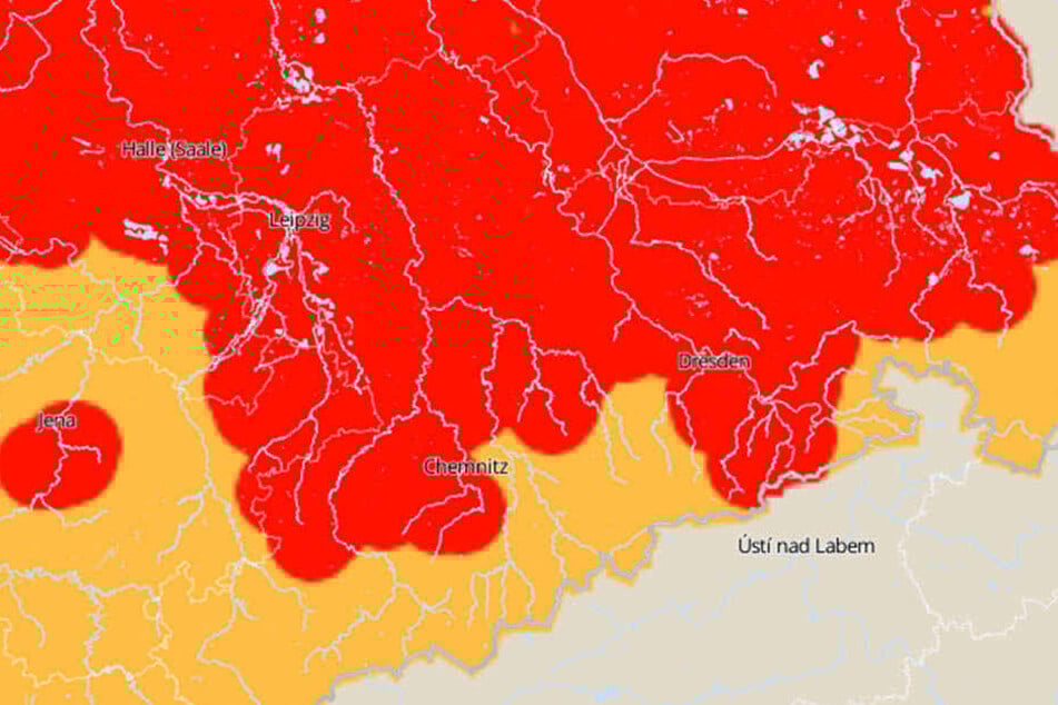 In Sachsen muss am Mittwoch mit schweren Gewittern gerechnet werden.