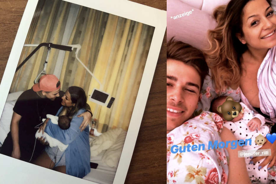 Wie süß! Matthias Höhn (22) und Jenefer Riili (27) begrüßen ihre Fans aus dem Bett.