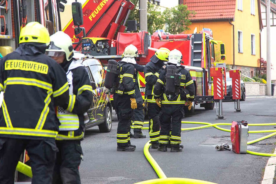 Zahlreiche Kameraden der Feuerwehr waren vor Ort.