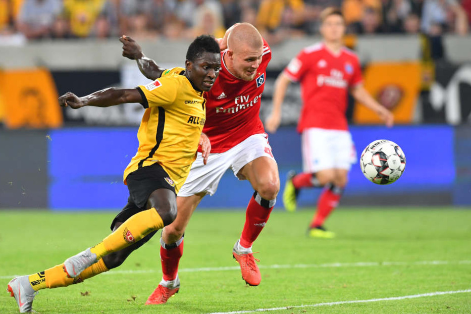 Moussa Koné im Hinspiel gegen den Hamburger SV.