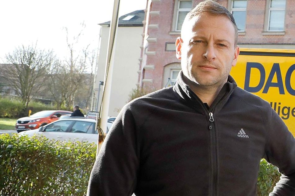 Mathias Berghänel (38) hat Angst vor einem auffälligen Flüchtling in der Lützowstraße.