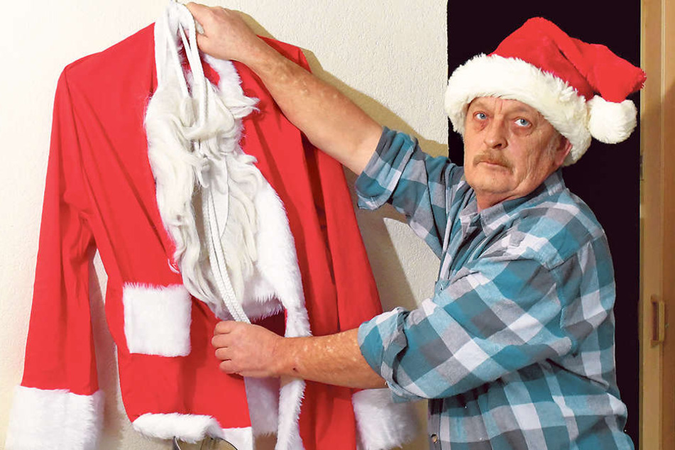 Nach 30 Jahren ist Schluss: Weihnachtsmann Karsten Gust (53) hängt den roten Mantel an den Nagel.