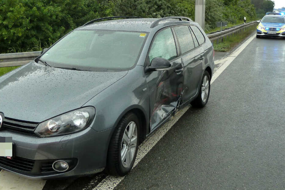 Die 39-jährige Fahrerin des VW wurde leicht verletzt.