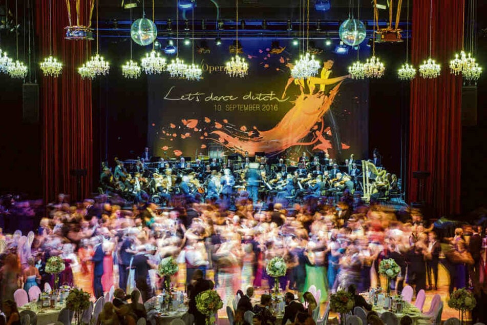Rund 2000 Gäste amüsieren sich alljährlich auf dem Leipziger Opernball.