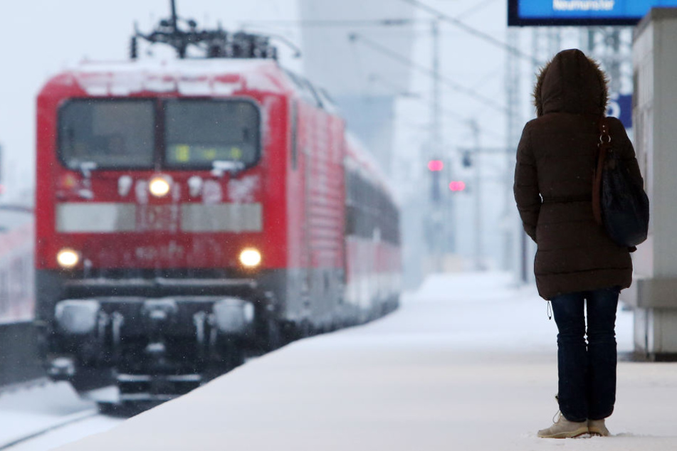 Der Lokführer konnte noch rechtzeitig ein Warnsignal geben, bevor Schlimmeres geschehen wäre. (Symbolbild)