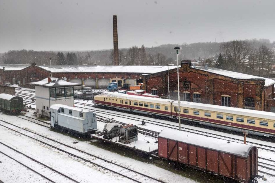 Ins Eisenbahnmuseum in Chemnitz-Hilbersdorf sollen vor der Sächsischen
Landesausstellung 2020 rund 1,2 Millionen Euro in investiert werden.