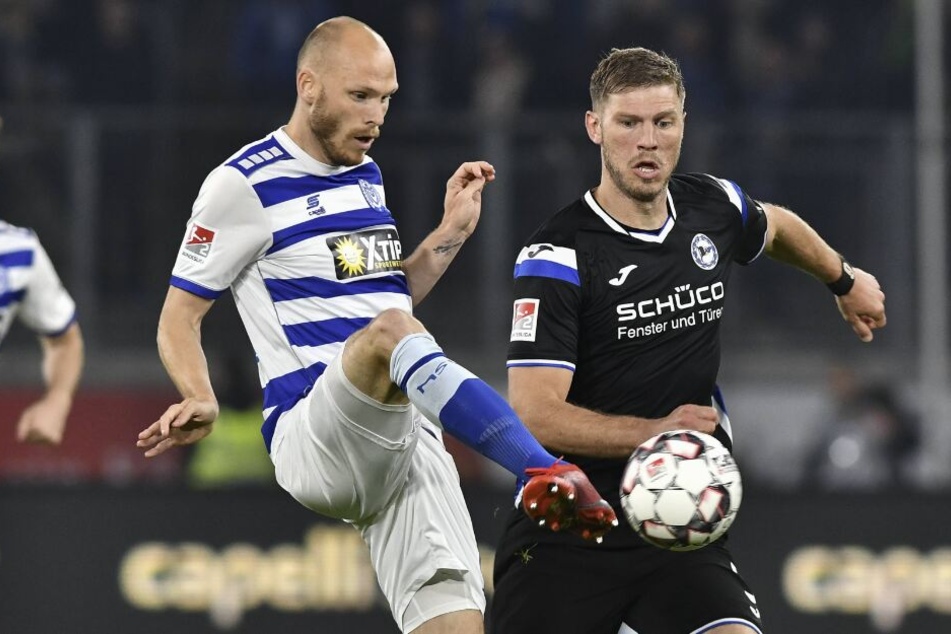 Stürmer Fabian Klos konnte gegen Duisburg nicht einnetzen.