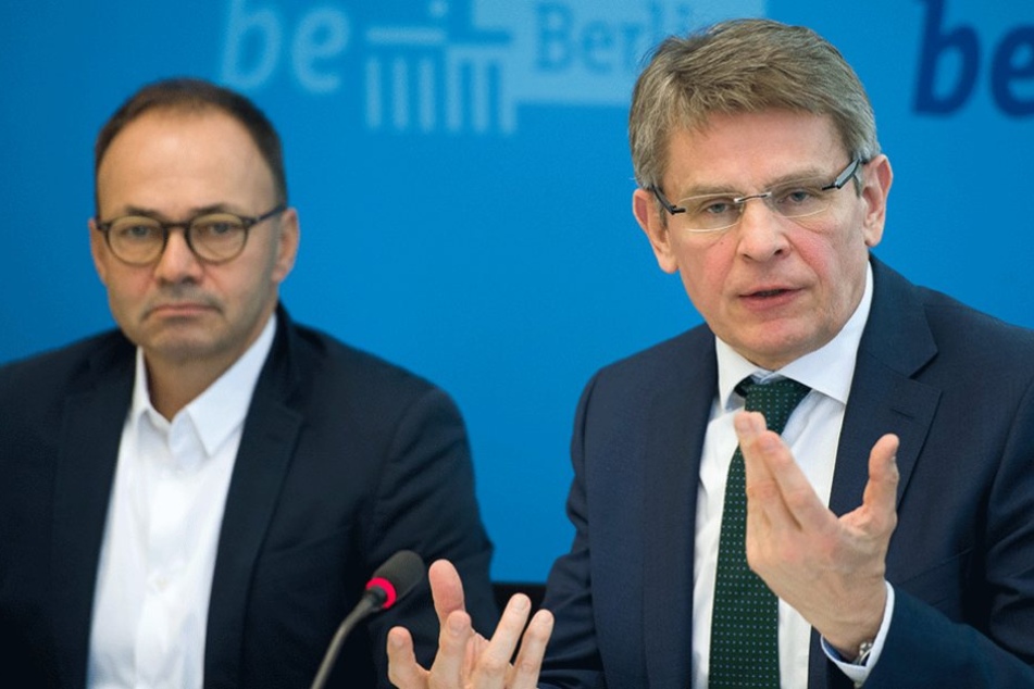 Berlins Polizeipräsident Klaus Kandt (56) stellte die Kriminalitätsstatistik 2016 vor.