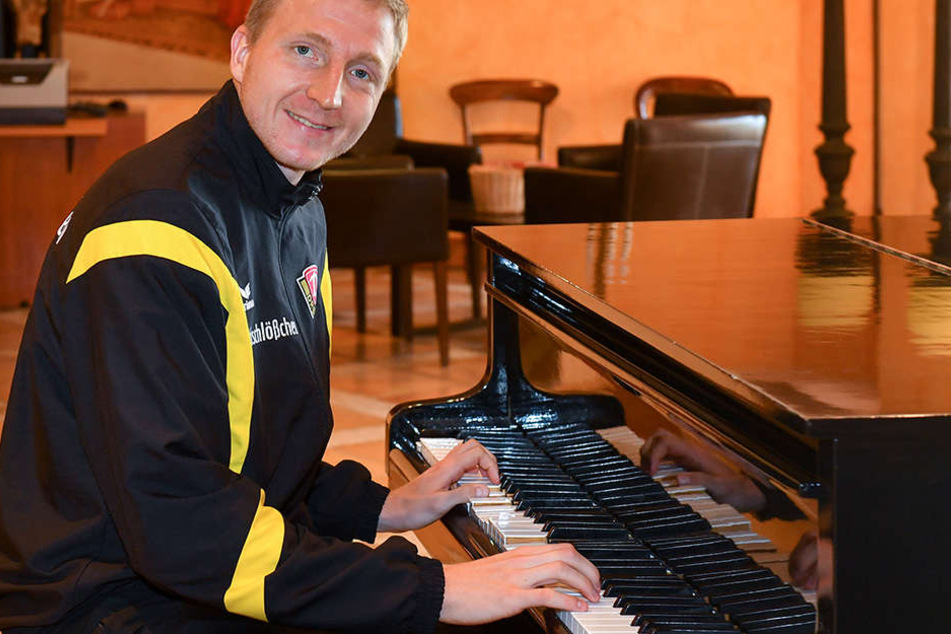 Marco Hartmann gibt nicht nur am Klavier, sondern generell bei Dynamo den Ton an.