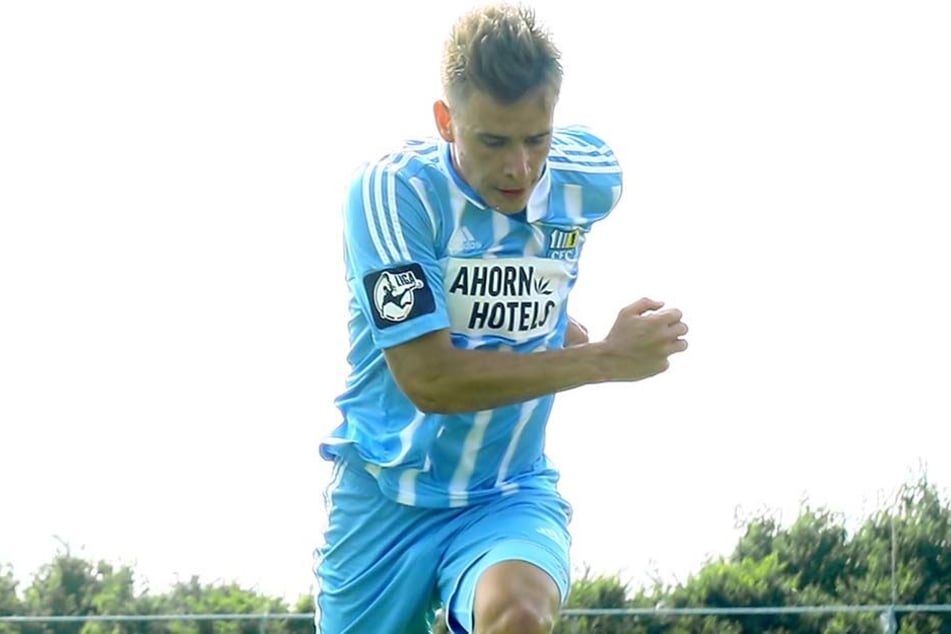 Florian Hansch am Ball. Der pfeilschnelle CFC-Stürmer hat in der vergangenen Saison den Durchbruch bei den Himmelblauen geschafft.