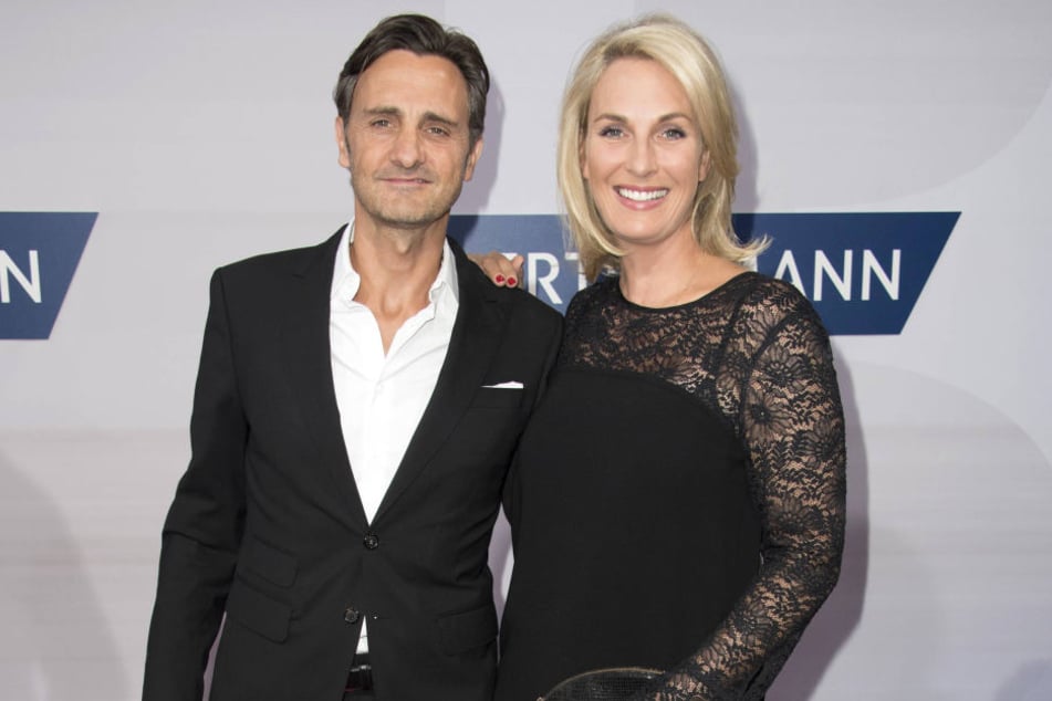 Britt Hagedorn und ihr Mann Ralph auf dem roten Teppich.