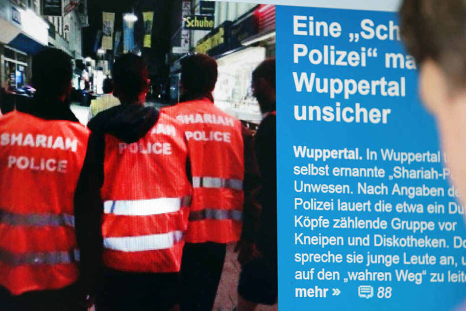 Die Sharia-Polizei machte 2014 Wuppertal unsicher.