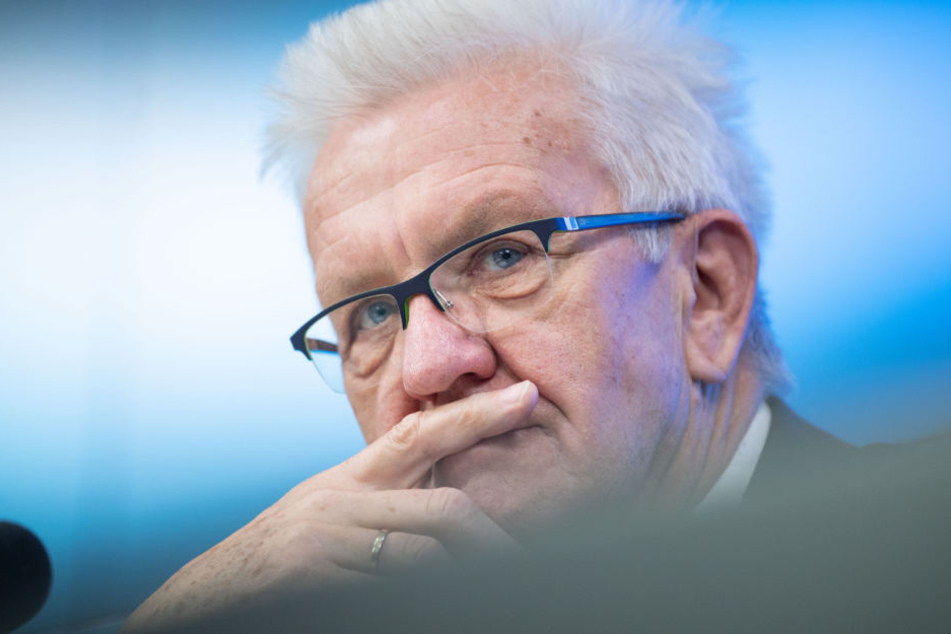 Ministerpräsident von Baden-Württemberg Winfried Kretschmann (Grüne).