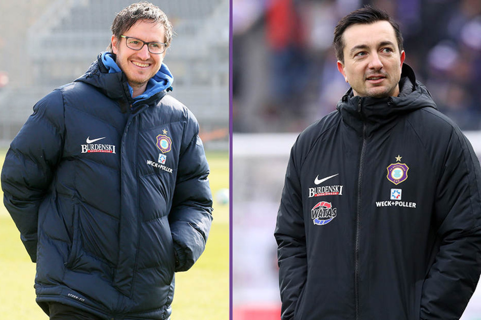 Die Trainer 2018: Hannes Drews und Daniel Meyer.