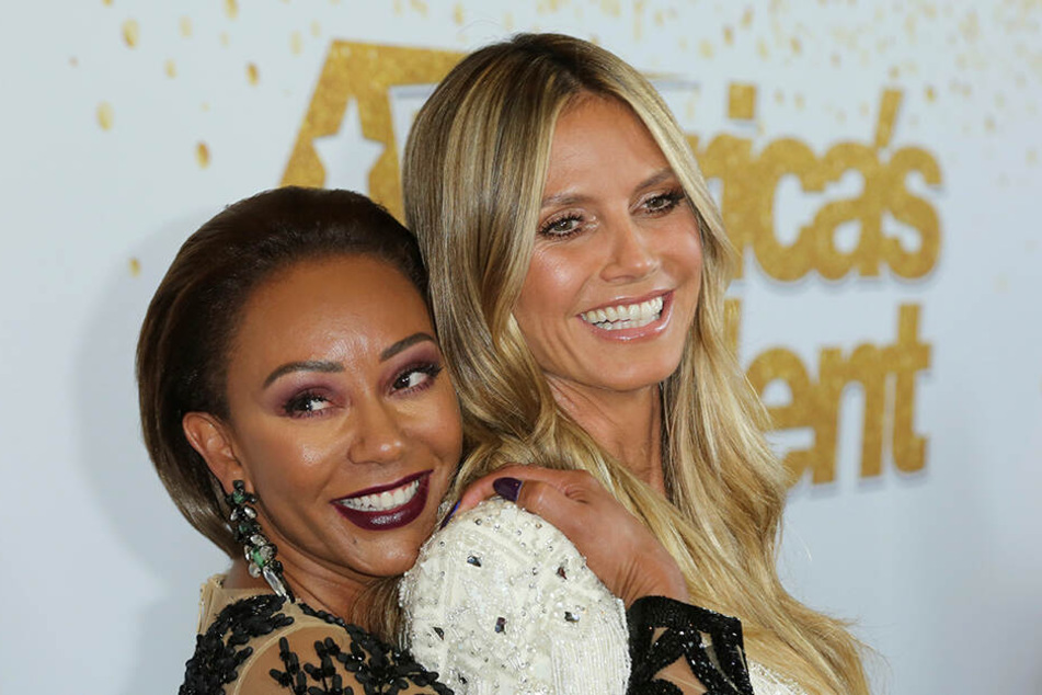 Vor allem mit Mel B verstand sich Heidi bestens.