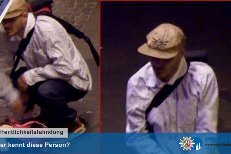 Dieser Mann beklaute eine junge Frau an den Kölner Ringen.