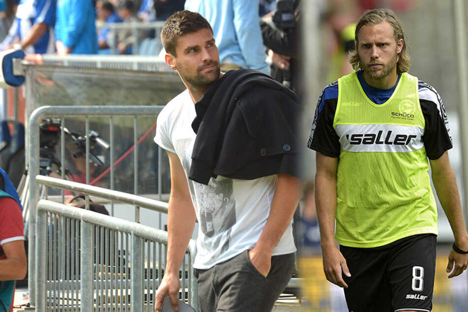 Florian Dick (re.) und Daniel Brinkmann könnten bald wieder zum Training der Profis zurückkehren.