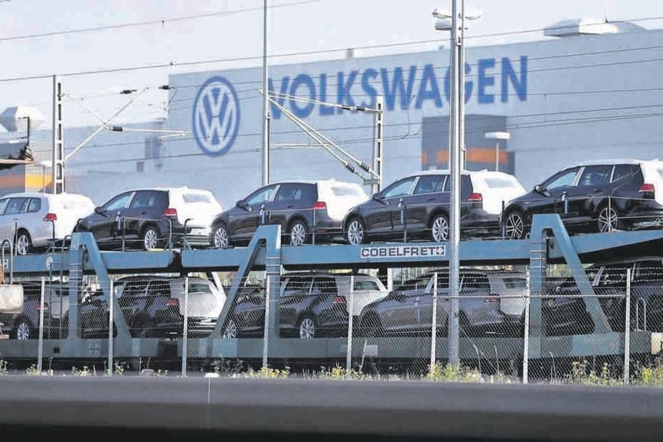 Die Automobilindustrie - wie hier VW in Zwickau - trägt zur boomenden
Wirtschaft in Sachsen bei.