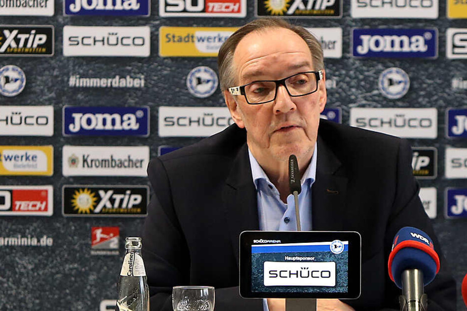 DSC-Präsident Wolfgang Rudolf freut sich auf das Heimspiel gegen Dresden.