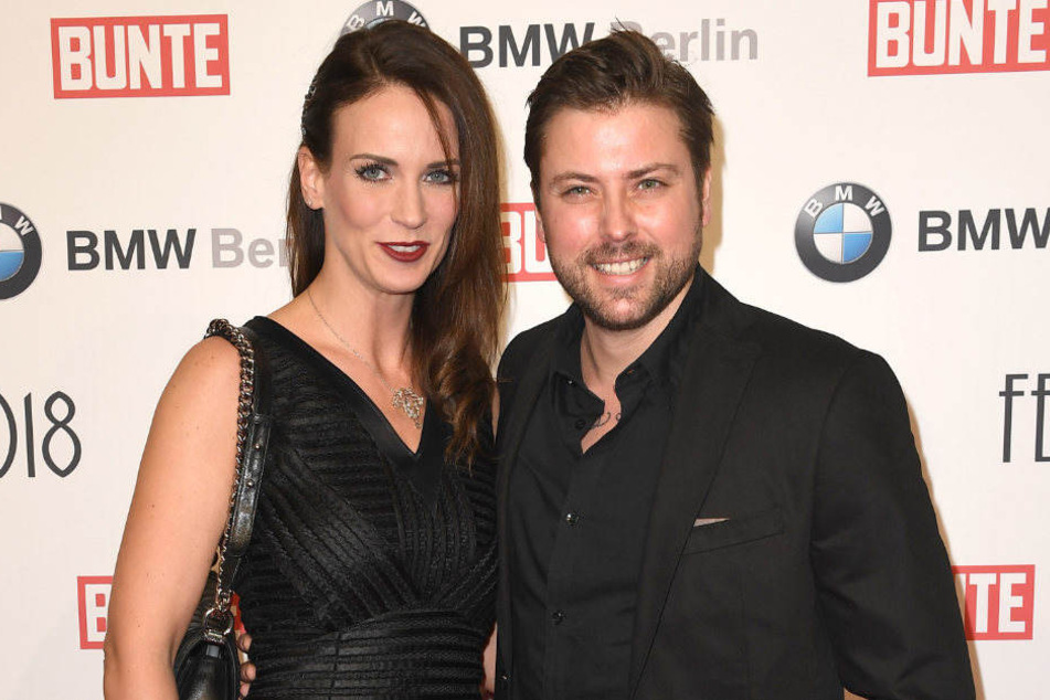 Felix von Jacheroff mit seiner Frau Bianco auf der Berlinale.
