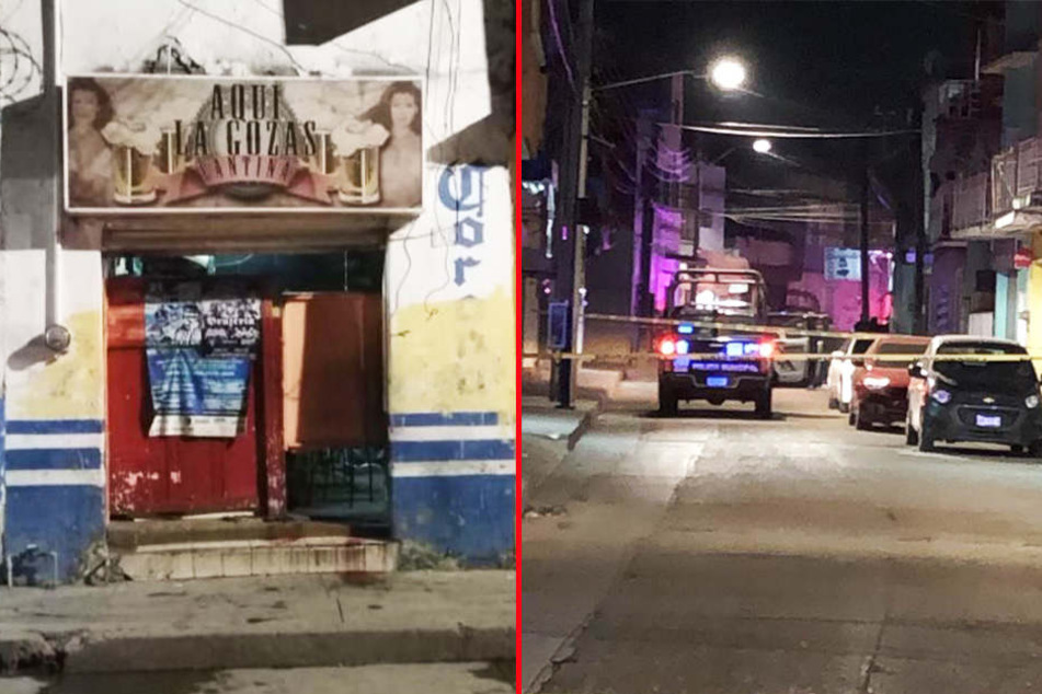 In dieser Bar in Irapuato sind die tödlichen Schüsse gefallen.