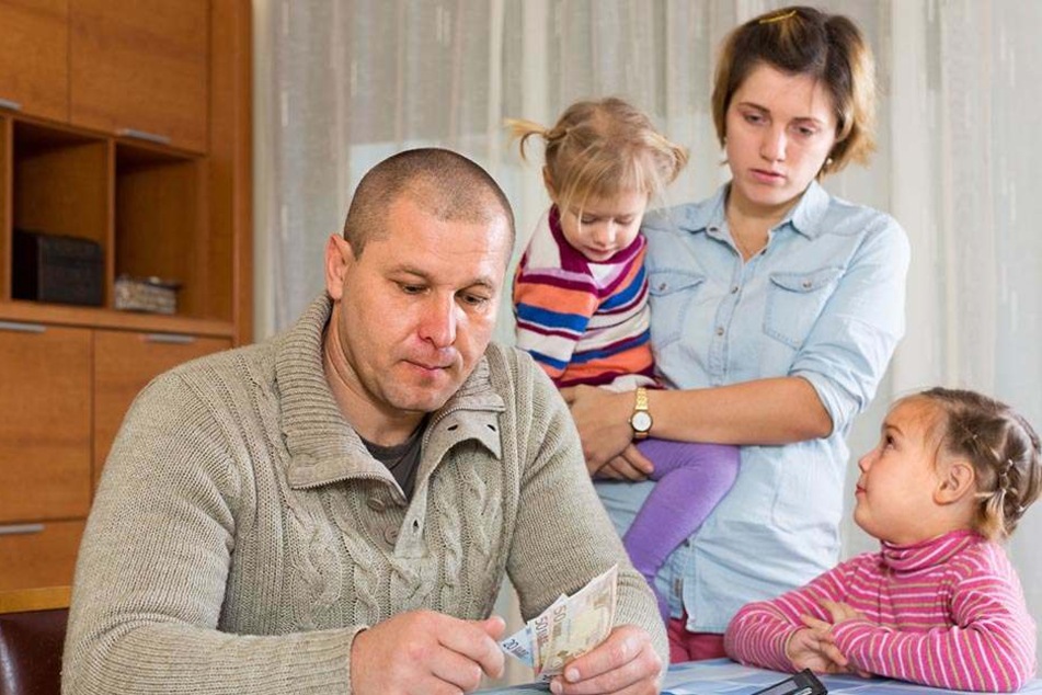 In vielen Familien reicht das Geld hinten und vorne nicht.