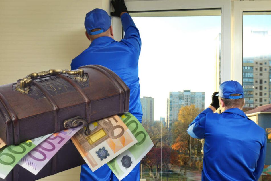 Die zwei Fake-Handwerker erbeuteten einen fünfstelligen Betrag. (Bildmontage/Symbolbilder)
