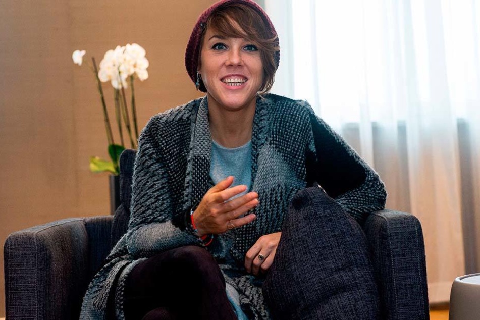 Positiver Spirit: Chanteuse Isabelle Geffroy (36), alias Zaz, kann nur fröhlich.