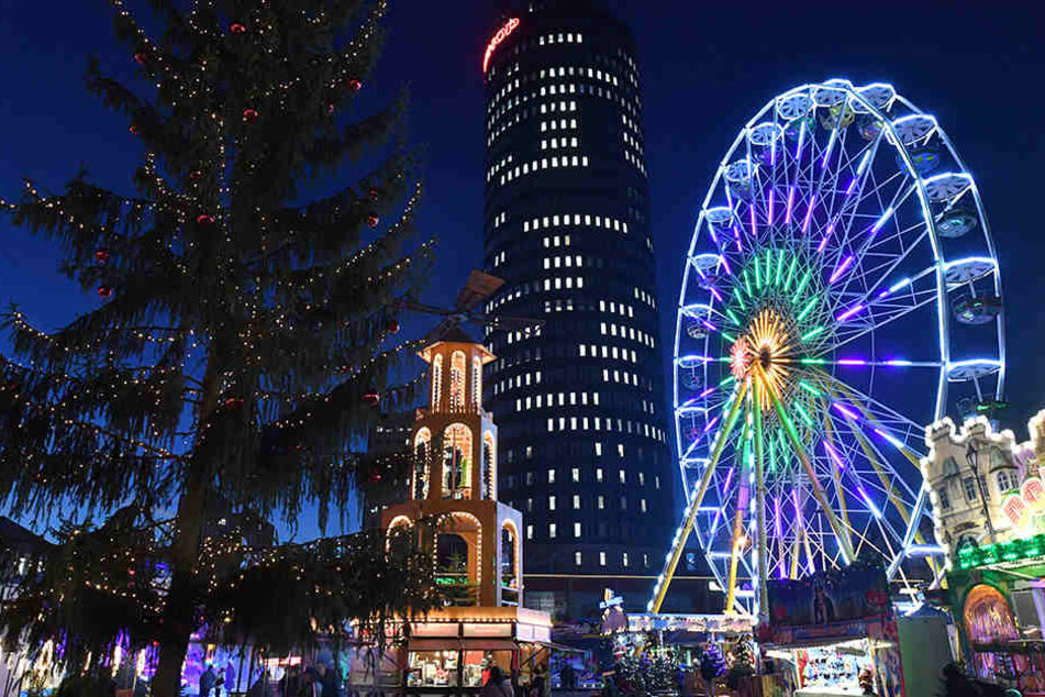Ein Mann wollte auf dem Jenaer Weihnachtsmarkt in einen Stand einbrechen.
