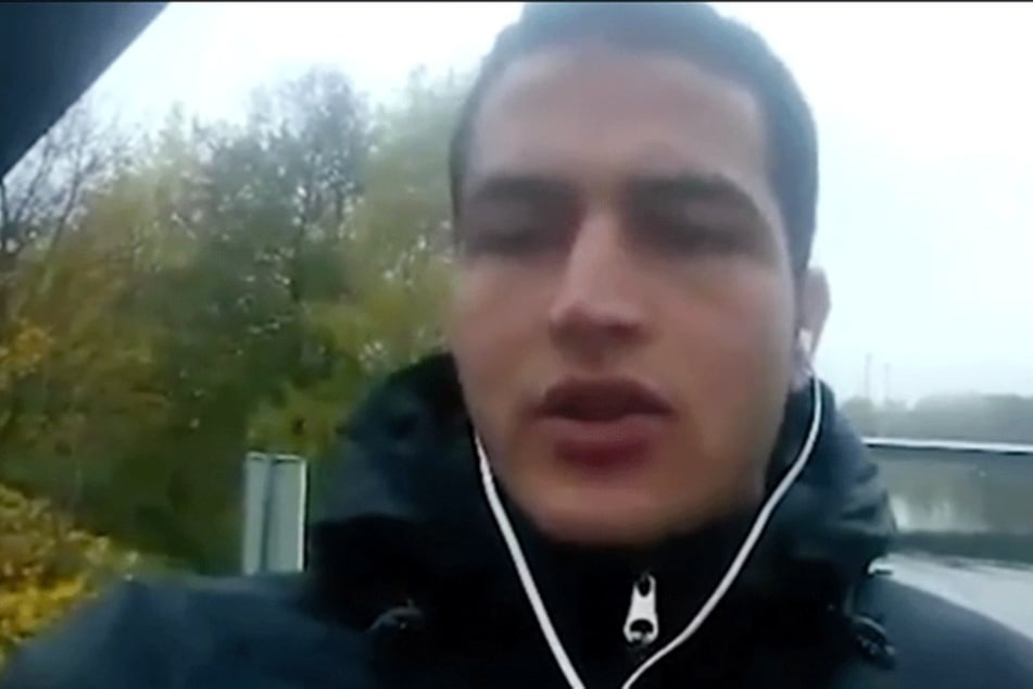 Anis Amri auf dem Bekennervideo.