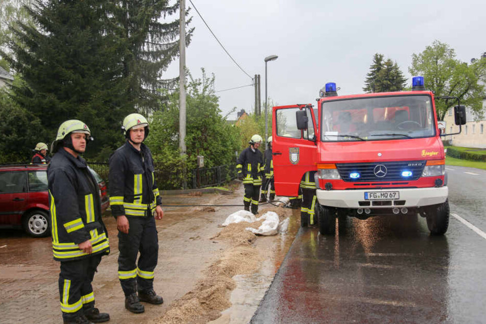 Laut Einsatzleiter Andre Schulze waren 30 Kameraden im Einsatz.