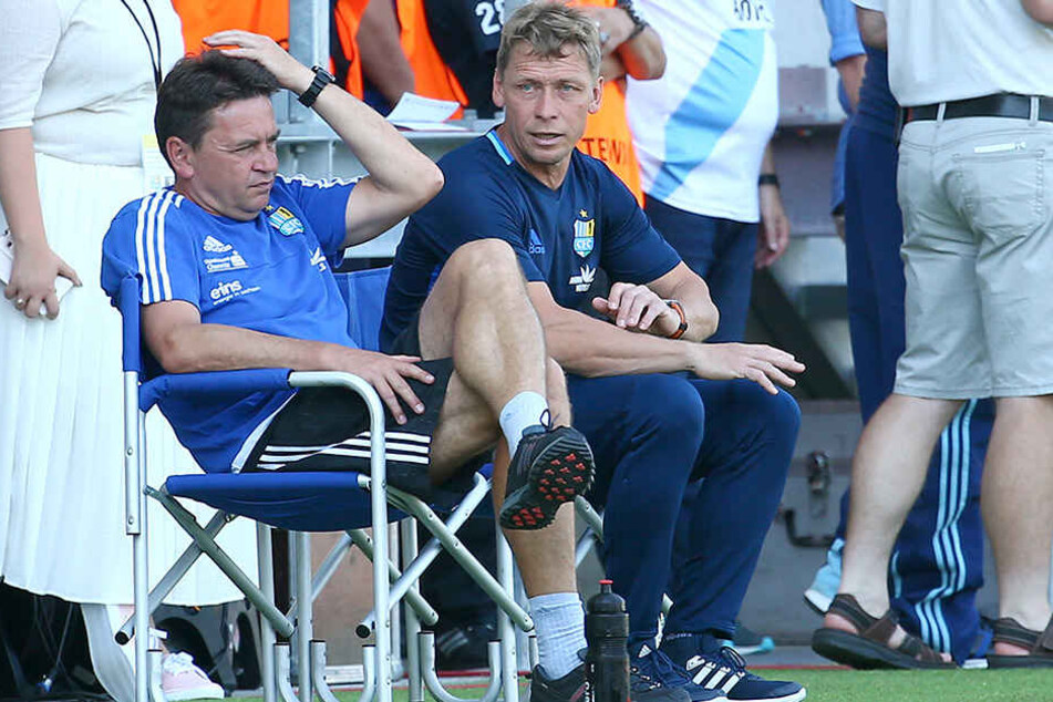 Sven Köhler (r.) verzichtete trotz Hitze auf einen dritten Wechsel.