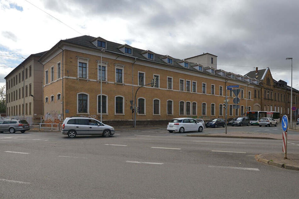 Platz für Investoren: das ehemalige Königliche Krankenstift in der Werdauer Straße.