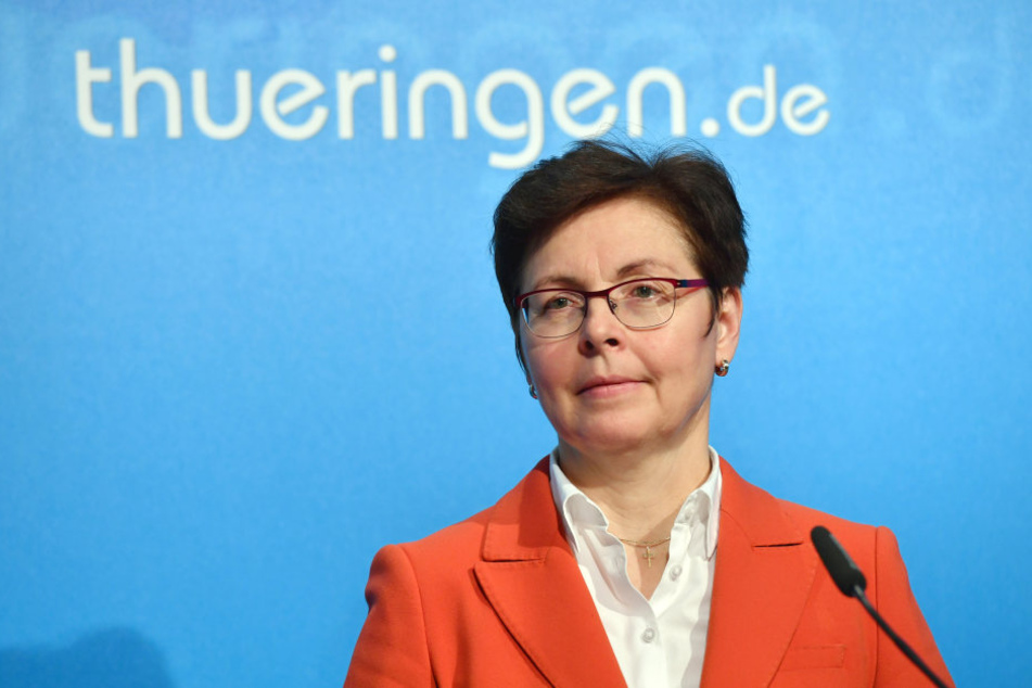 Thüringens Finanzministerin Heike Taubert kann sich über ein dickes Plus in der Staatskasse freuen.
