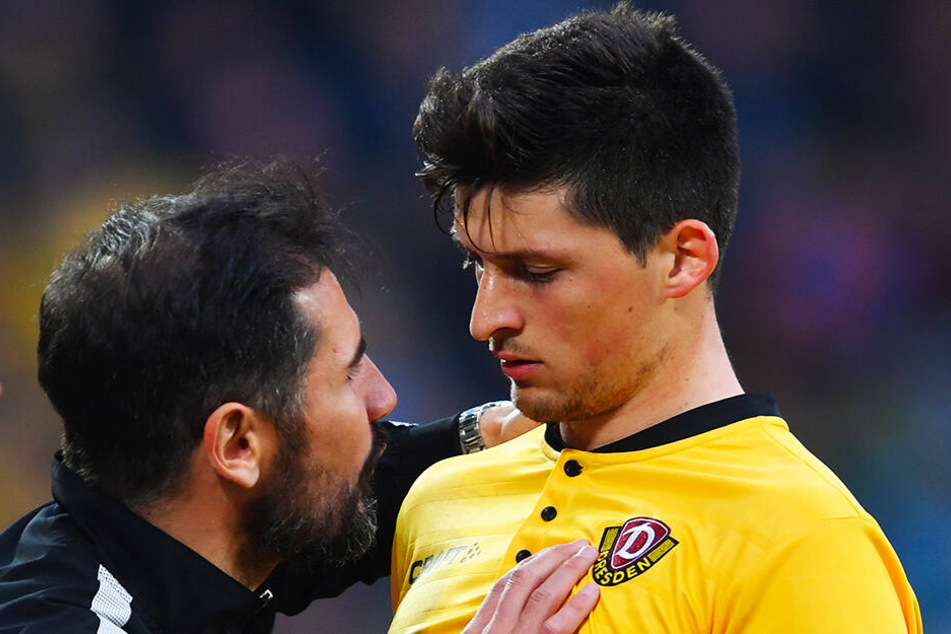 Auch unter Trainer Cristian Fiel (l.) ist Jannis Nikolaou eine wichtigen Säule in der schwarz-gelben Defensive.
