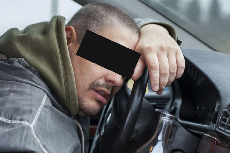 Er kümmerte sich nicht um seinen Schaden, winkte der Passantin und ging schlafen(Symbolbild).