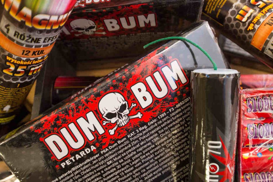 Der Zoll fand bei zwei Männern aus dem Erzgebirge 328 "Dum Bum"-Böller.