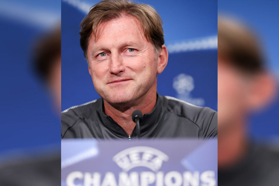 RB-Coach Ralph Hasenhüttl bleibt cool. Das Spiel gegen den französischen Meister ist "kein großer Unterschied zu einem Bundesligaspiel."