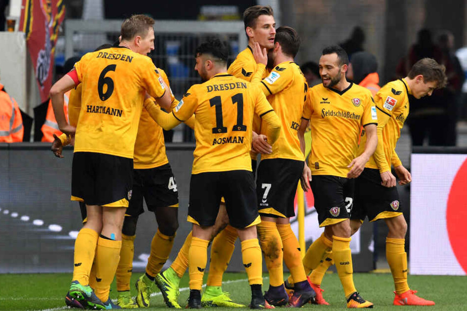 Dynamo bejubelt das 2:1.