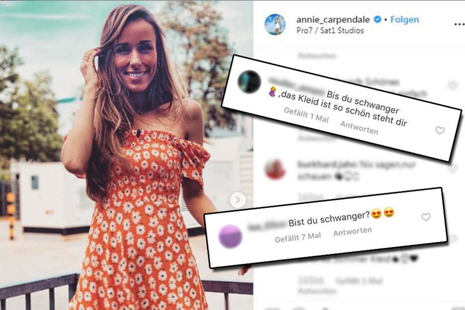 Baby on board? Auf diesem Instagram-Bild glauben Fans etwas mehr erkennen zu können, als nur ein luftiges Sommerkleid.